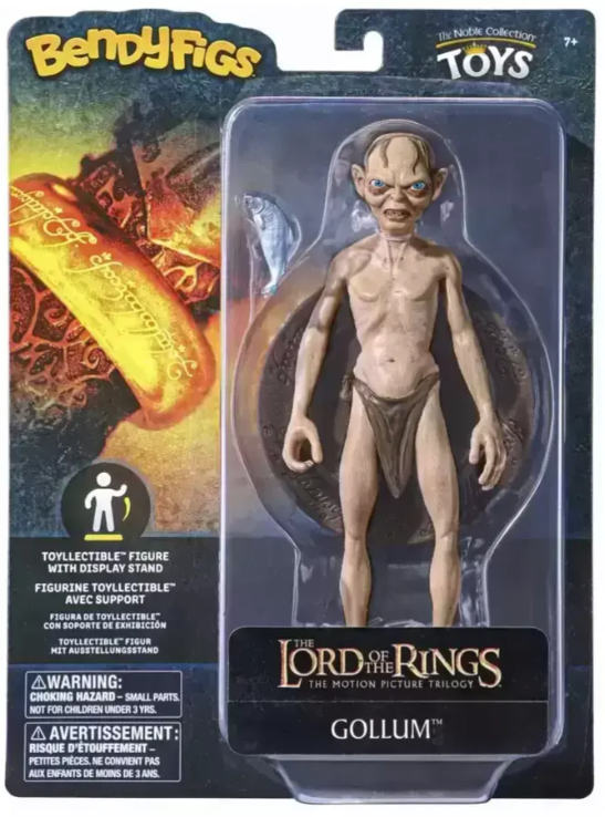Noble Collection- Bendyfigs Lord of the Rings- Gollum