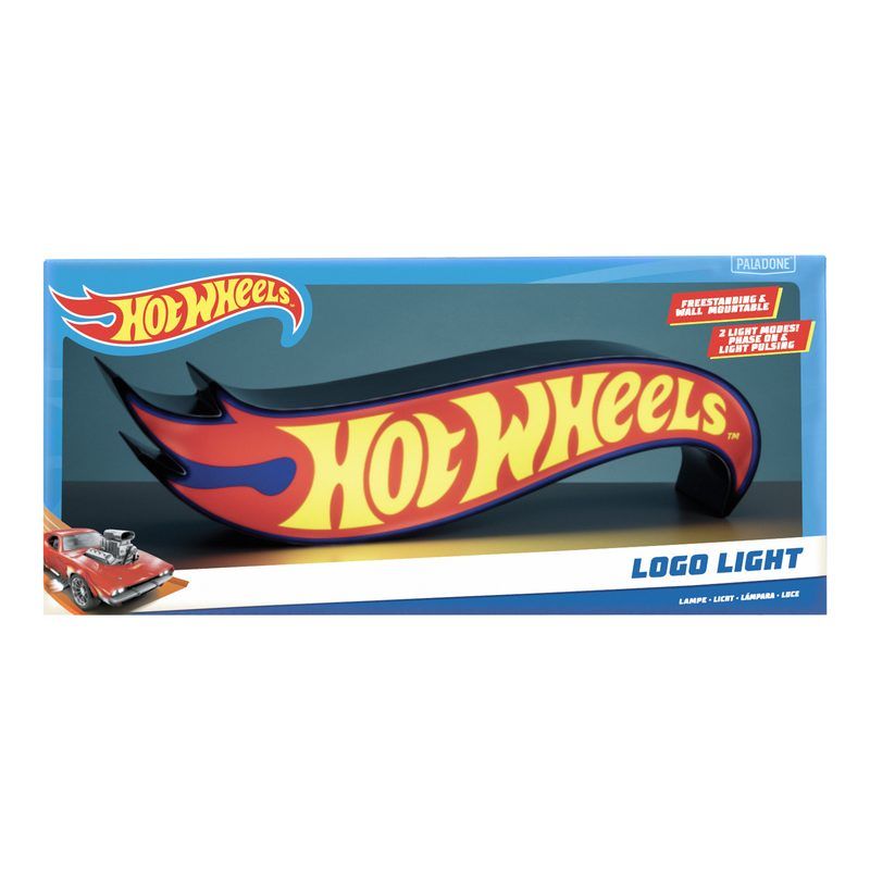Paladone Hot Wheels Shaped Logo Lamba