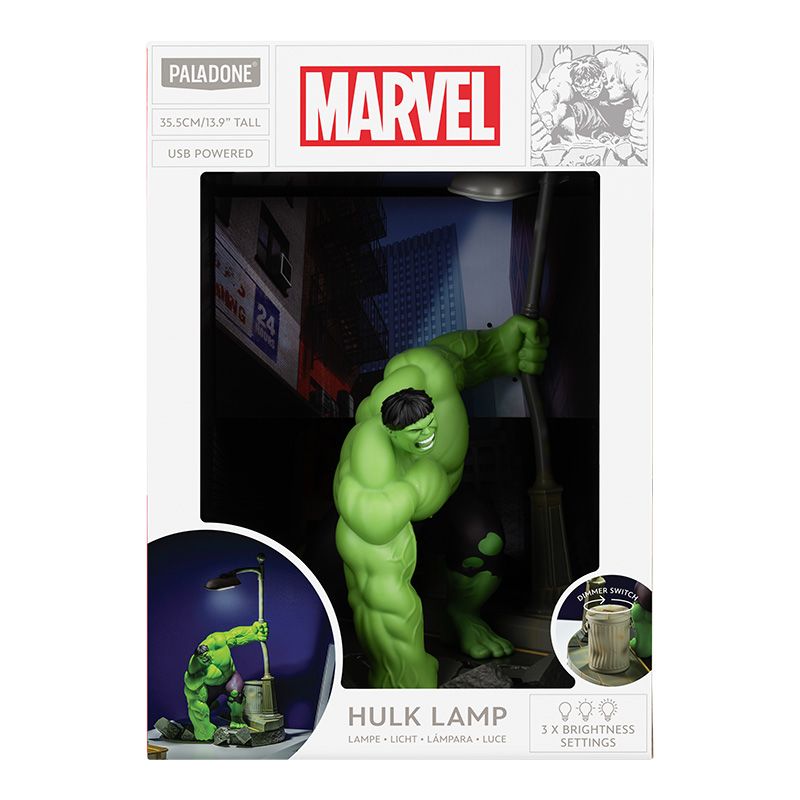 Paladone Marvel - Hulk Diorama Lamba