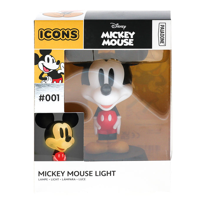 Paladone Mickey Icon Light (Icon Light that lights up when you press the button)