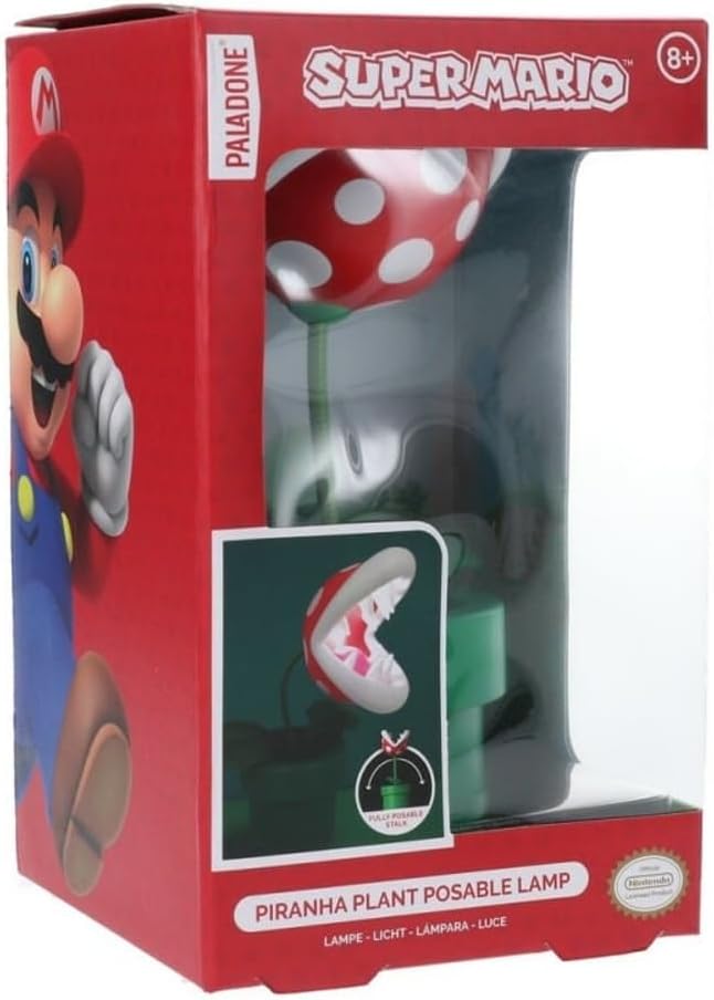 Paladone Mini Piranha Plant Ayarlanabilir Lamba