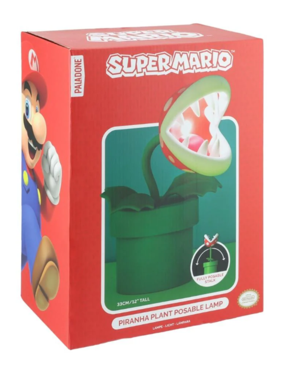 Paladone Piranha Plant Posable Masa Lambası