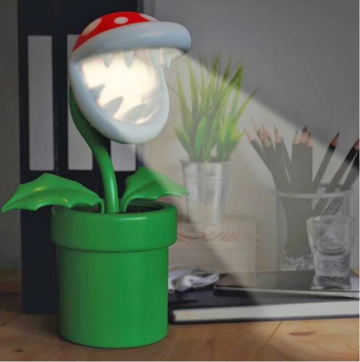 Paladone Piranha Plant Posable Masa Lambası