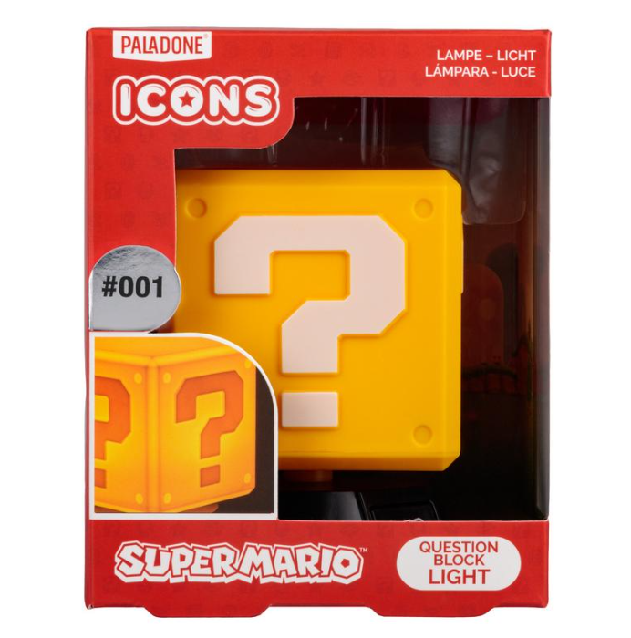 Paladone Question Block Icon Light