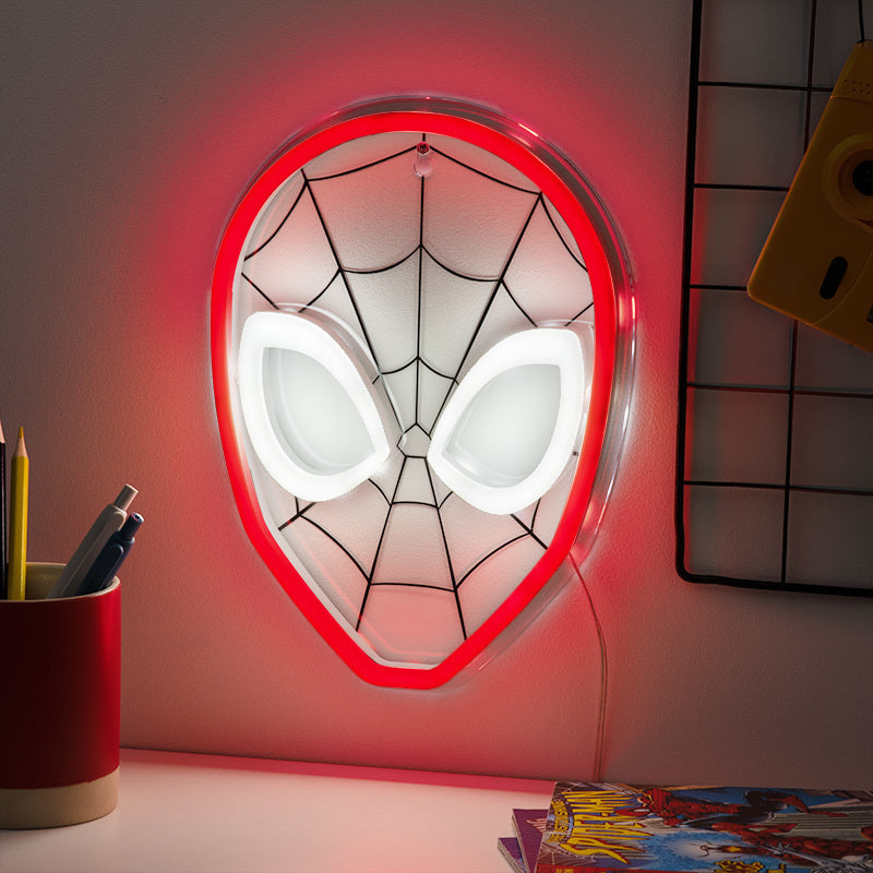 Paladone Spiderman Maske Duvar Tipi Led Neon Lamba
