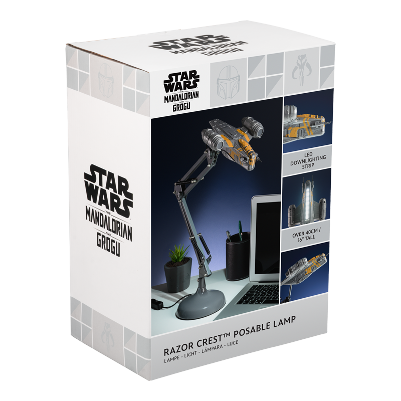 Paladone Star Wars Razor Crest Ayarlanabilir Masa Lambası