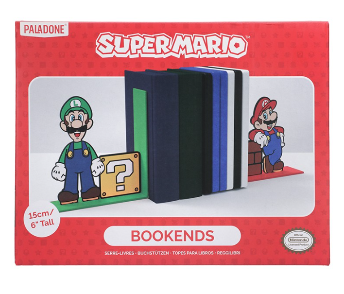 Paladone Super Mario Bookends