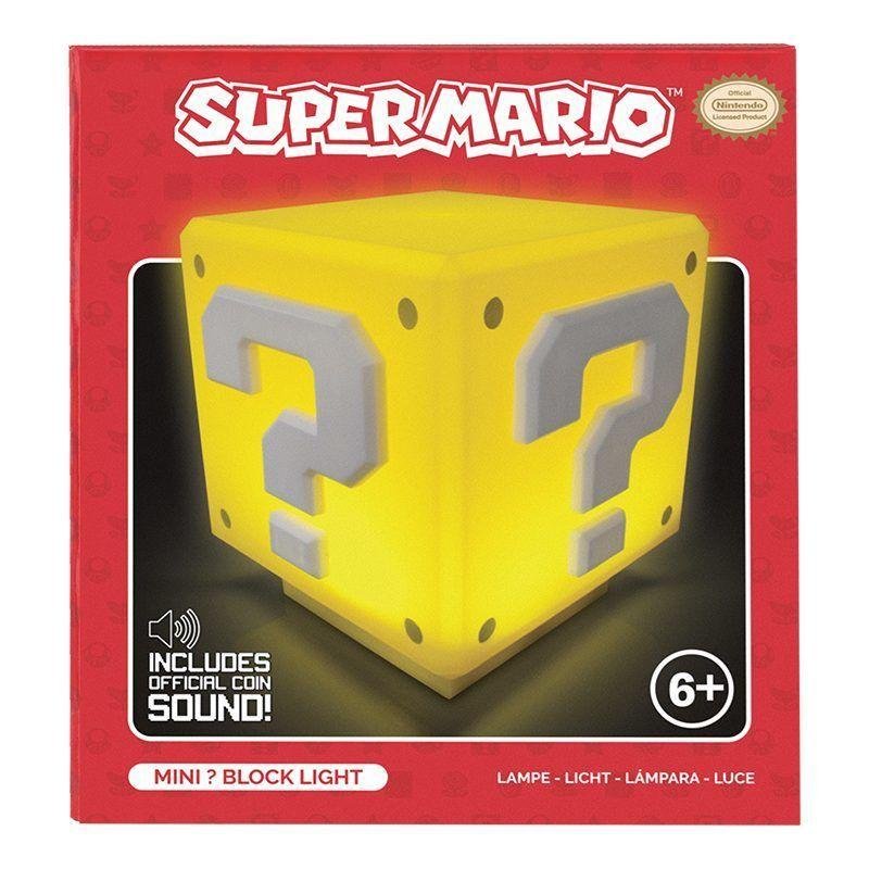 Paladone Super Mario Mini Question Block Lamba