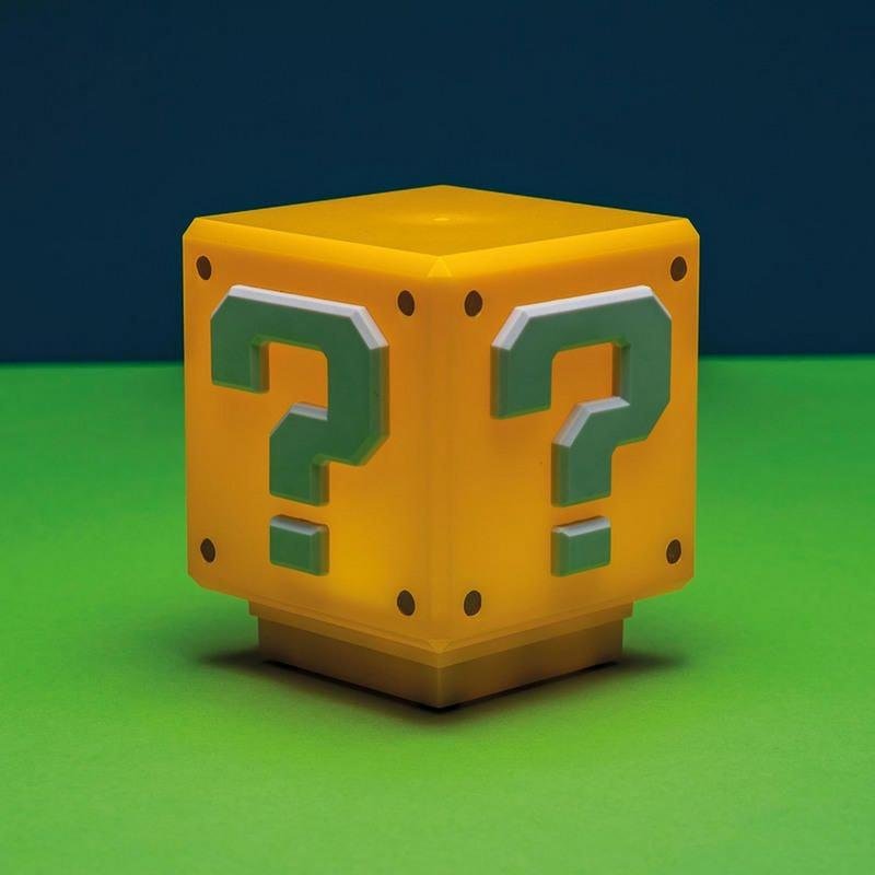 Paladone Super Mario Mini Question Block Lamba