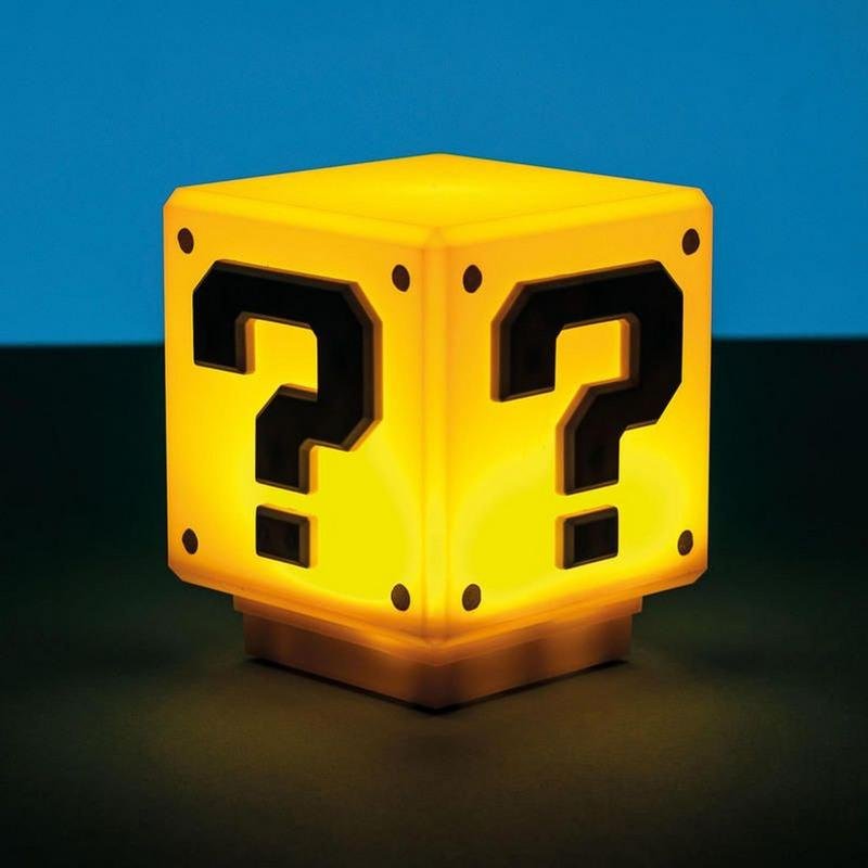 Paladone Super Mario Mini Question Block Lamba