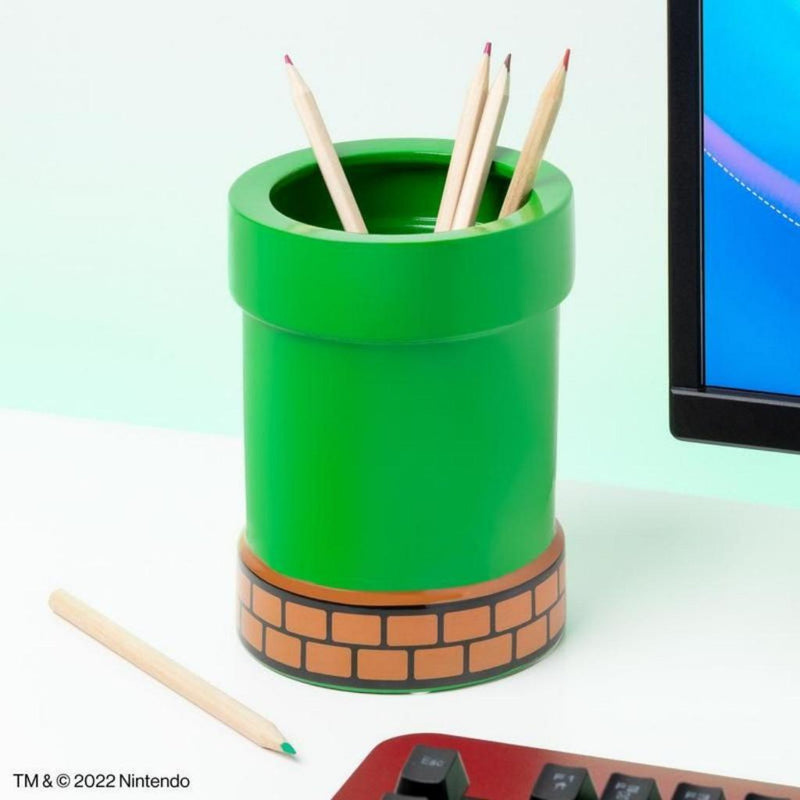 Paladone Super Mario Pipe Plant and Pen Pot