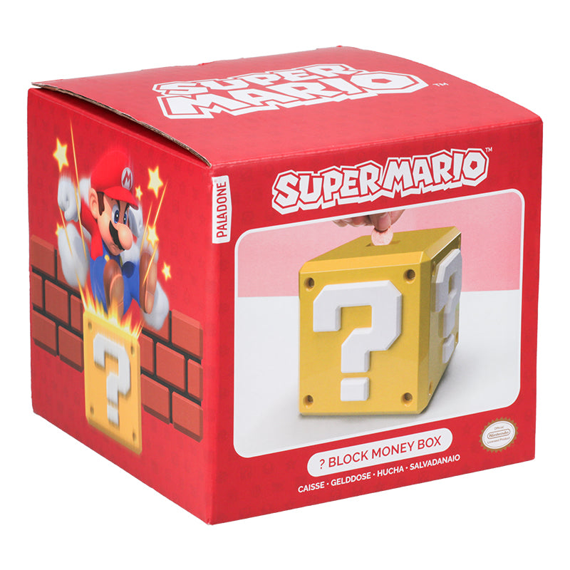 Paladone Super Mario Question Block Para Kutusu