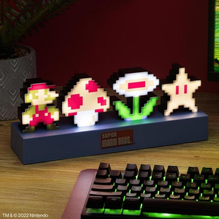 Pladone Super Mario Bros Icons Light