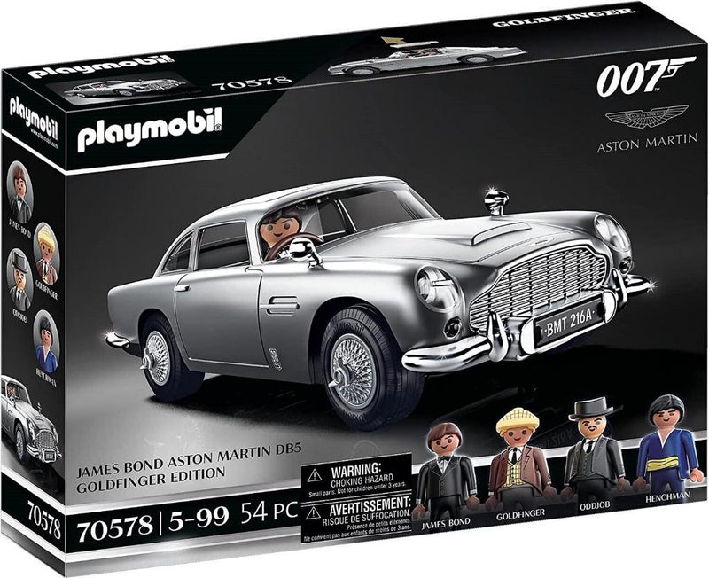 Playmobil - James Bond Aston Martin DB5 - Goldfinger Edition 54 Pieces