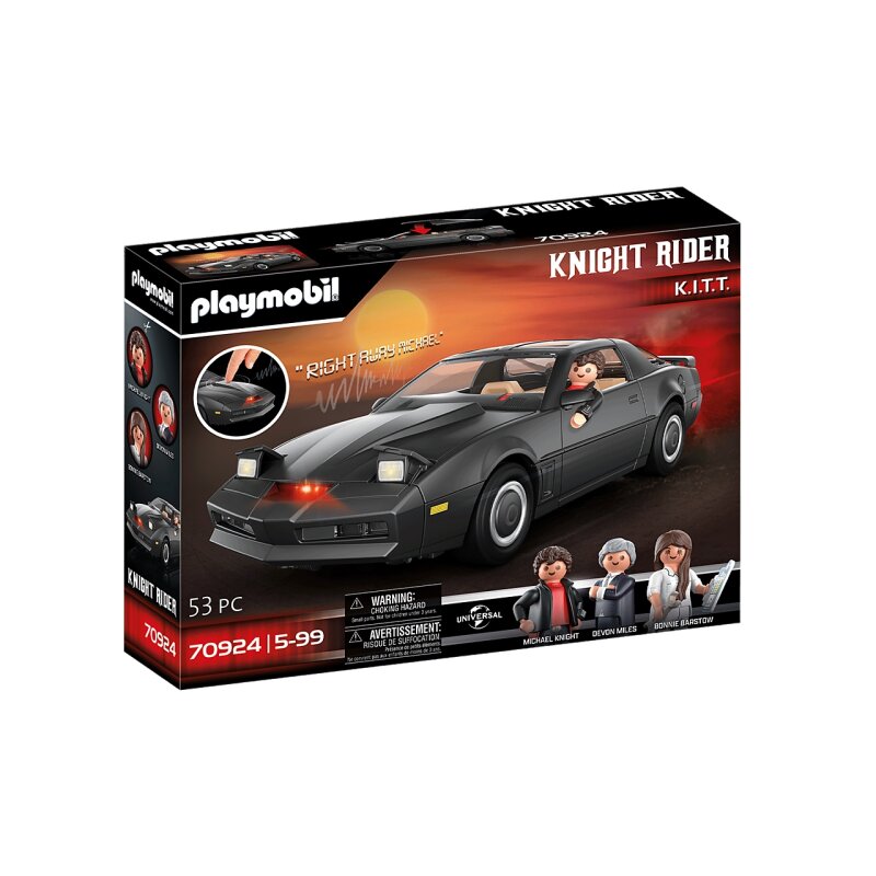 Playmobil - Knight Rider - KITT 53 pieces
