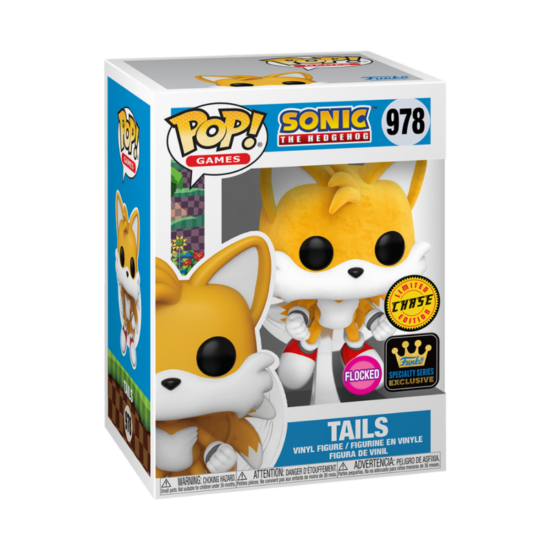 Funko POP Games: Sonic - Tails with Chase (Exclusive)
