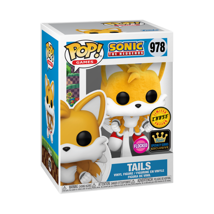 POP Games: Sonic- Tails with Chase (Flocked)