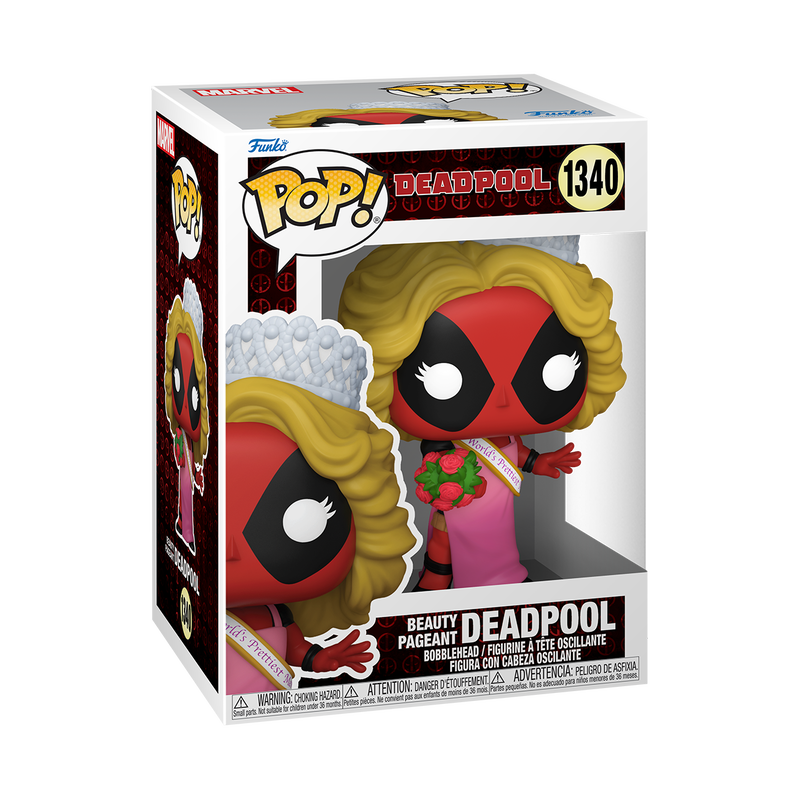 Funko POP Marvel: Deadpool - Beauty Pageant