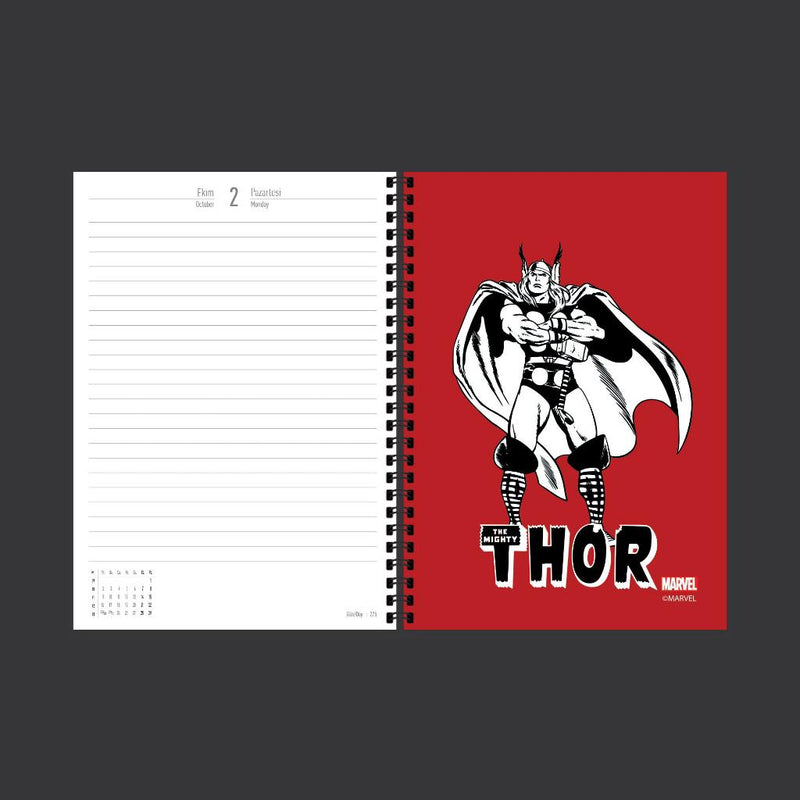 Colorful Marvel Agenda 2023 English (Licensed)