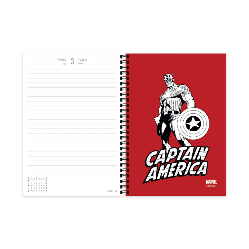 Renkli Marvel Ajanda 2023 Türkçe (Lisanslı)