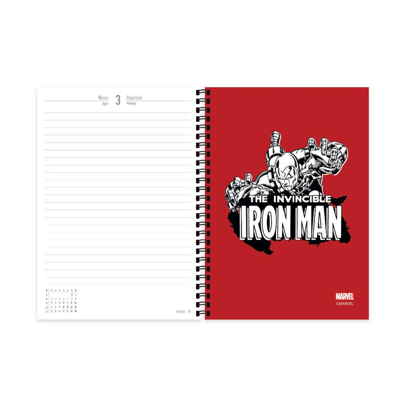 Renkli Marvel Ajanda 2023 Türkçe (Lisanslı)