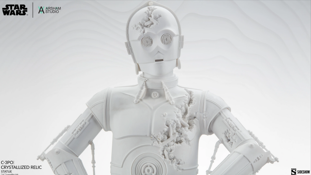 SideShow C-3PO Crystallized Relic Statue