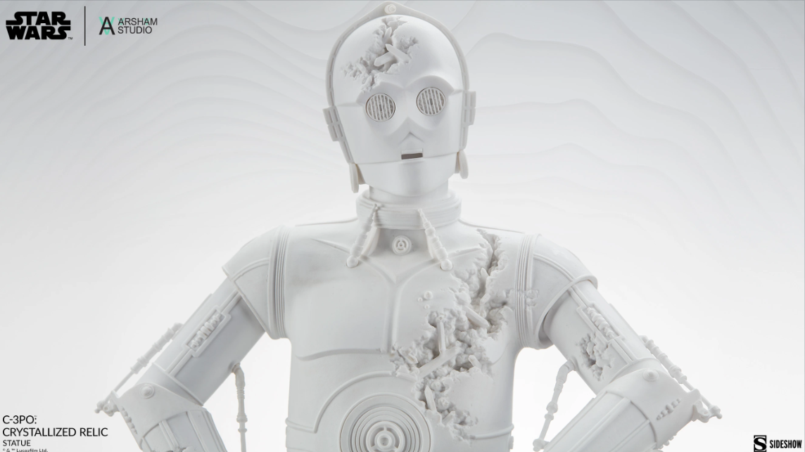SideShow C-3PO Crystallized Relic Statue — Nita Toys
