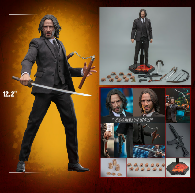 Hot Toys John Wick 1-6 Figure - Chapter 4
