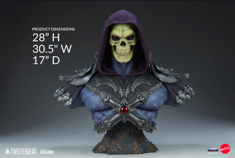 Sideshow  Masters Of The Universe: Skeletor Legends Maquette 1:1 Life-Size Büst