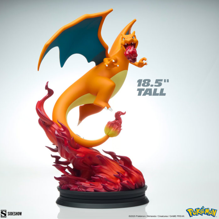 Sideshow- Pokémon Charizard Statues