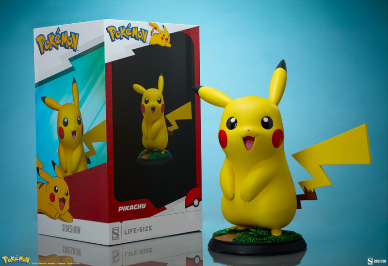 Sideshow- Pokémon Pikachu Life-Size Figure