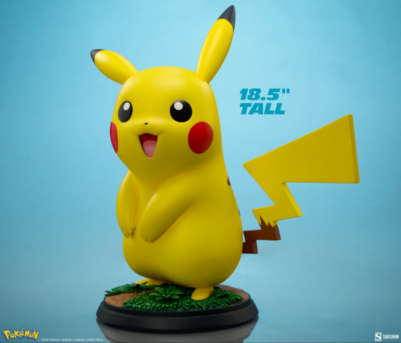 Sideshow- Pokémon Pikachu Life-Size Figure