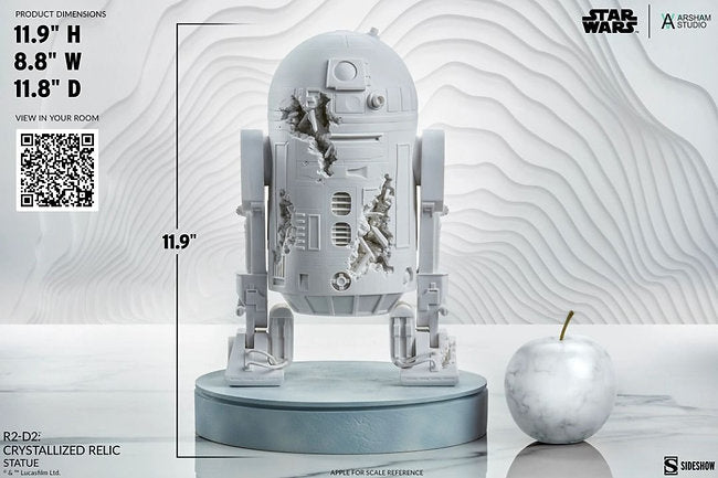 Sideshow Star Wars R2-D2: Crystallized Relic Heykel