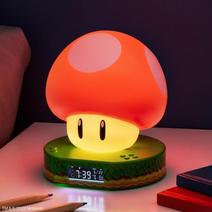Super Mushroom Digital Clock Alarm