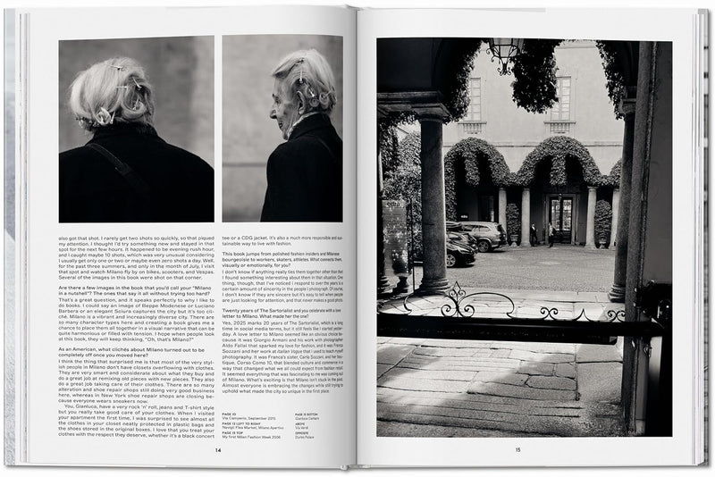 Taschen Scott Schuman. The Sartorialist MILANO