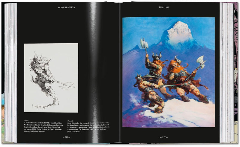 Taschen The Fantastic Worlds of Frank Frazetta. 45th Ed.