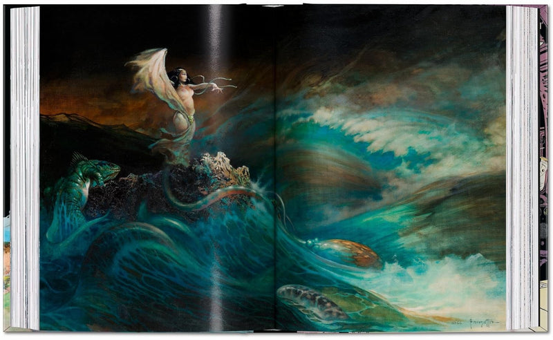 Taschen The Fantastic Worlds of Frank Frazetta. 45th Ed.