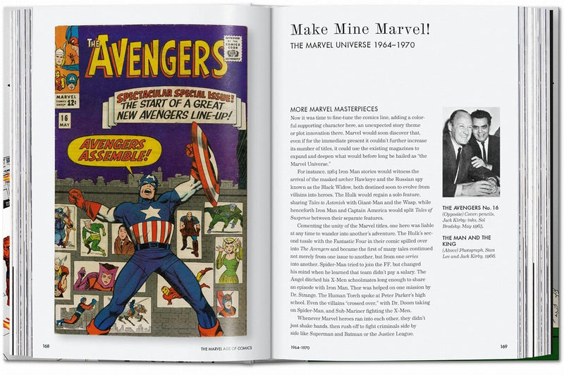Taschen The Marvel Age of Comics 1961–1978 40th Edition