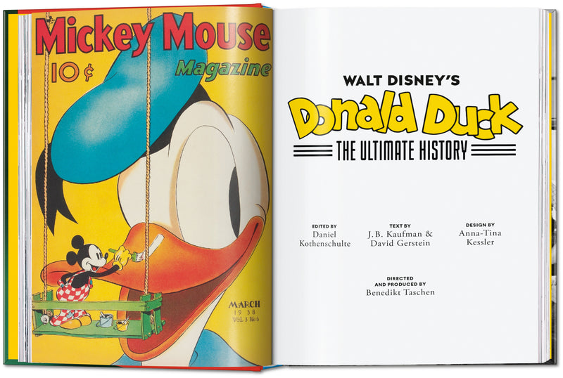 Taschen Walt Disney's Donald Duck. The Ultimate History. 45 th. Edition