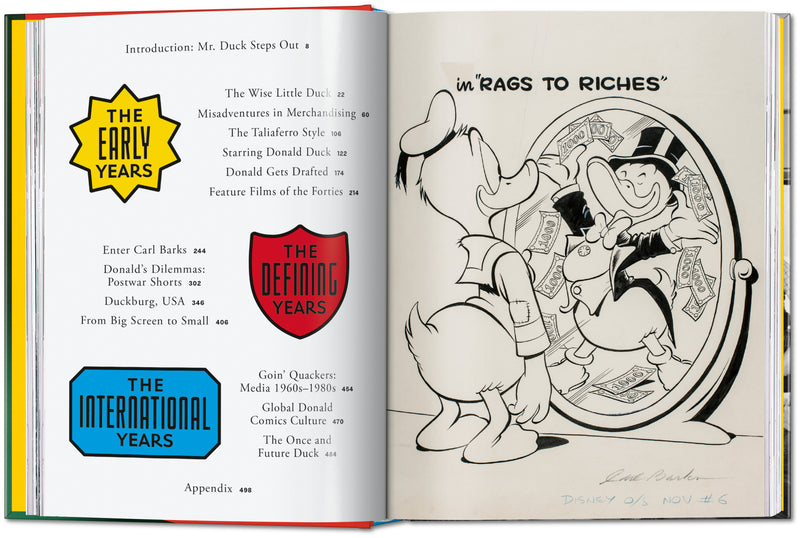 Taschen Walt Disney's Donald Duck. The Ultimate History. 45 th. Edition