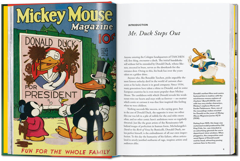 Taschen Walt Disney's Donald Duck. The Ultimate History. 45 th. Edition