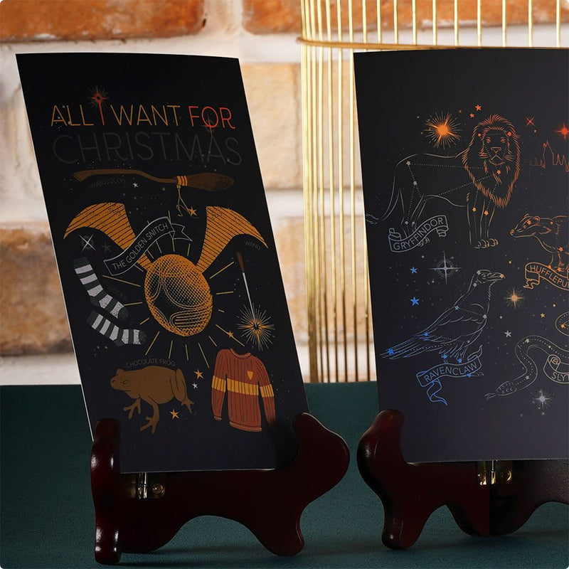 Wizarding World Harry Potter Postcard Drawing