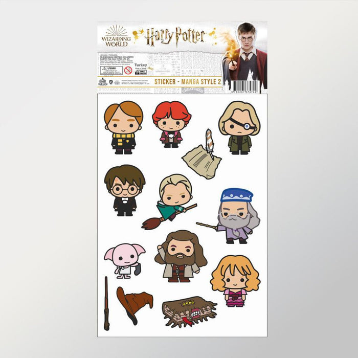 Wizarding World Harry Potter Sticker Manga style 2