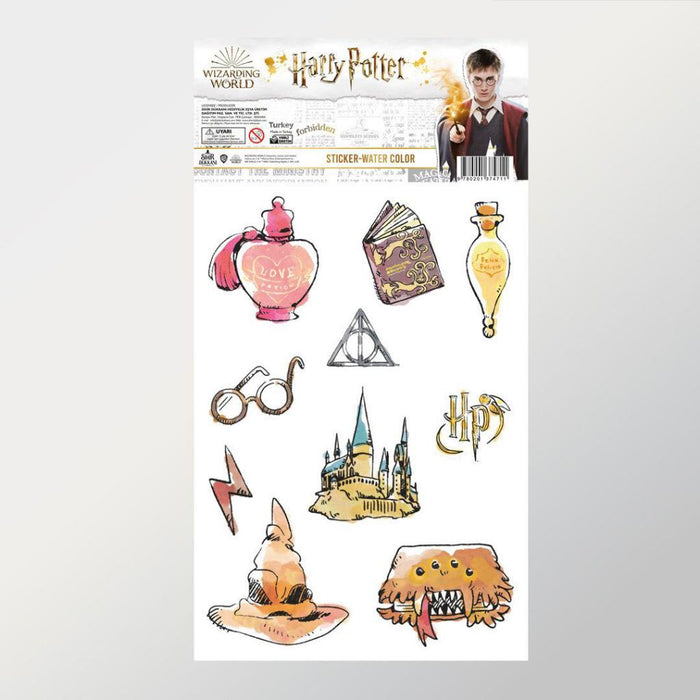 Wizarding World Harry Potter Sticker Water Colors