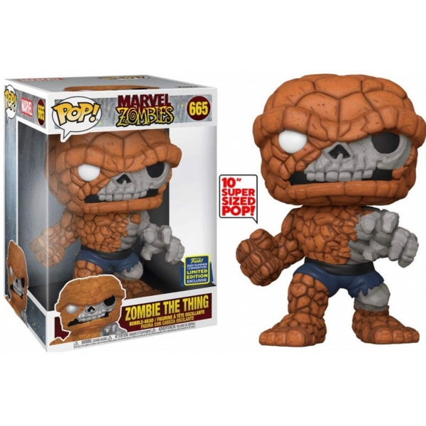 Funko POP Deluxe Figür - Marvel: Marvel Zombies- 10" The Thing 2020 Summer Convention Limted Edition