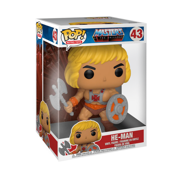 Funko Deluxe POP Figür - Animation; Master Of The Universe - 10" He Man